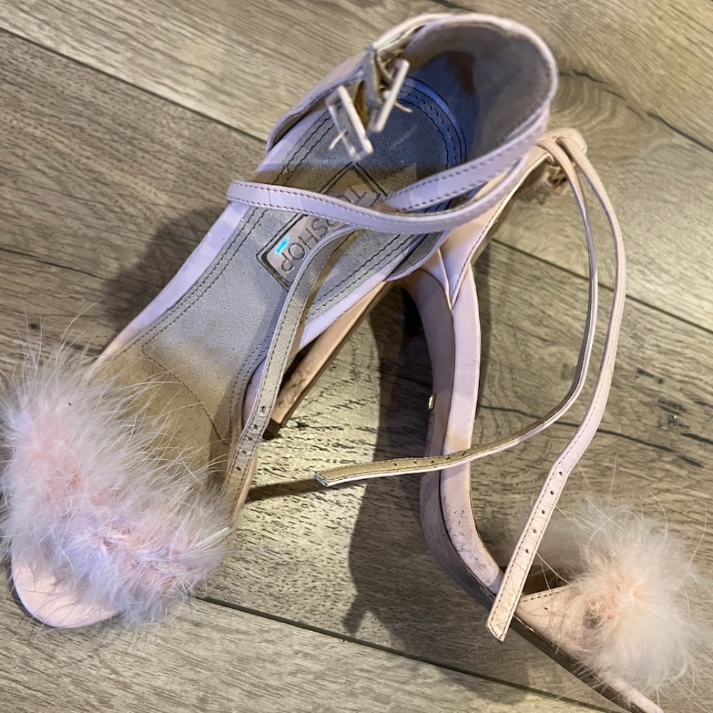 fuzzy heels